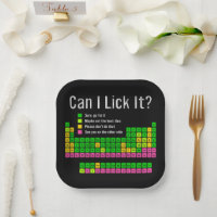 Can I Lick It Periodic Table Teacher Student Kids
