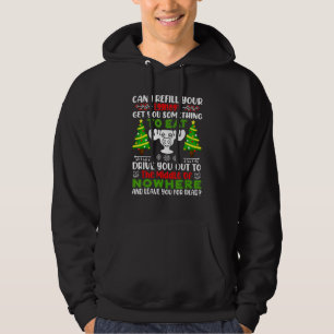 Can I Refill Your Eggnog  Christmas Vacation Quote Hoodie