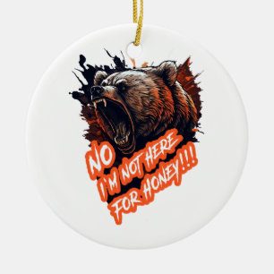 Can I Speak To The Manager Ceramic Ornament