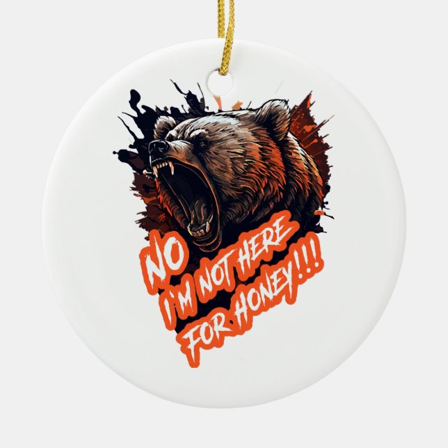 Can I Speak To The Manager  Ceramic Ornament (Front)