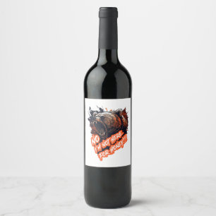 Can I Speak To The Manager Wine Label