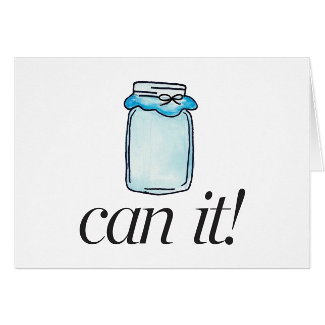 Can It (Front Horizontal)