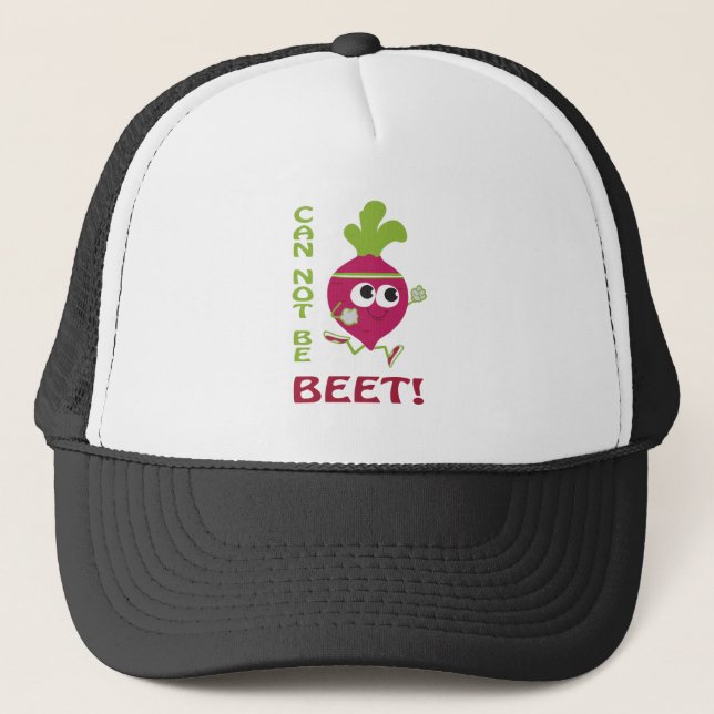 Can Not Be Beet! Trucker Hat (Front)