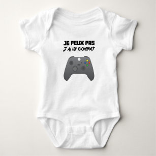 Can Not Joystick Combat Video Games Xbox Baby Bodysuit