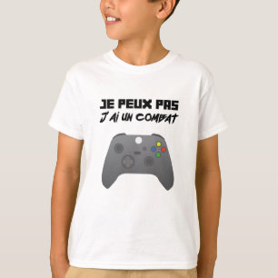 Can Not Joystick Combat Video Games Xbox T-Shirt