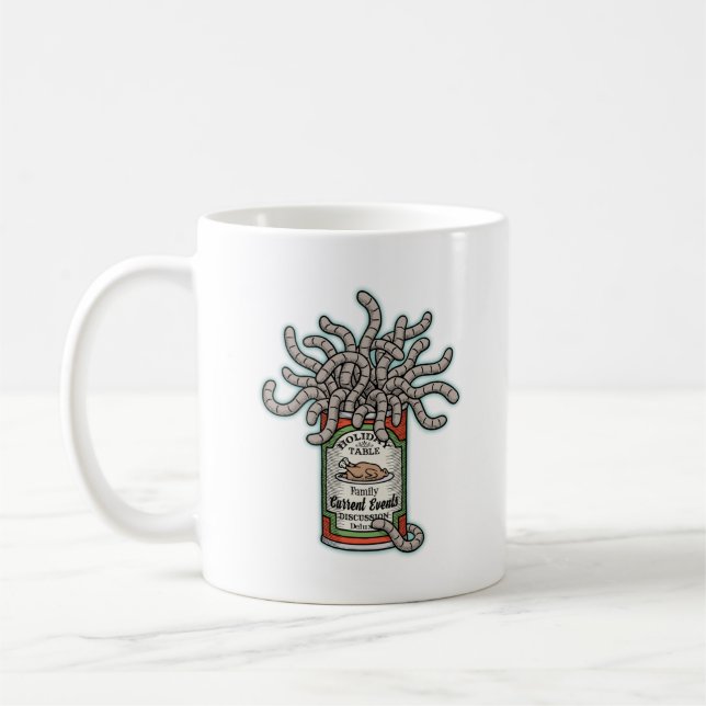 Can-o-Worms Coffee Mug (Left)