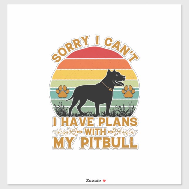 Can Plans Dog Pitbull Retro Sunset_1 (Sheet)
