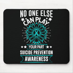 Can Play Your Part Prevention Awareness Artwork Mouse Pad