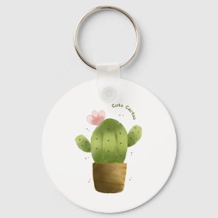Can’t Touch This – Cute Cactus Key Ring