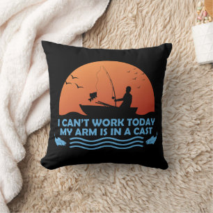 Can’t Work Today My Arm Is In A Cast Cushion