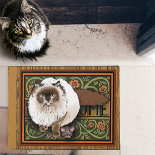 Can we keep him? doormat