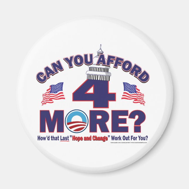 Can You Afford 4 More Magnet (Front)