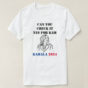 Can You Check It Yes for Kamala T-Shirt