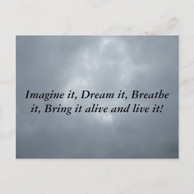 Can you feel it postcard (Front)