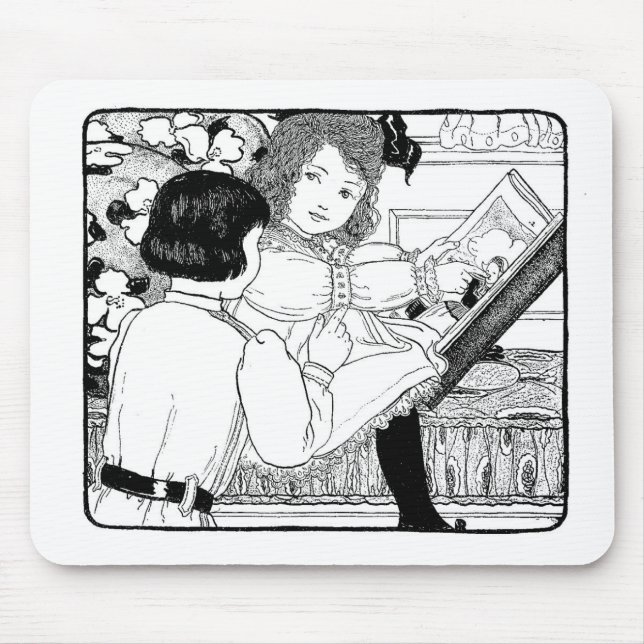 Can You Read the Book? Mouse Pad (Front)