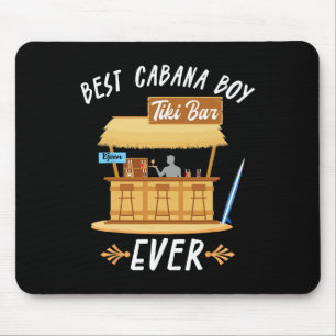 Cana Boy Tiki R Beach Limbo Surfing Rtender Server Mouse Pad