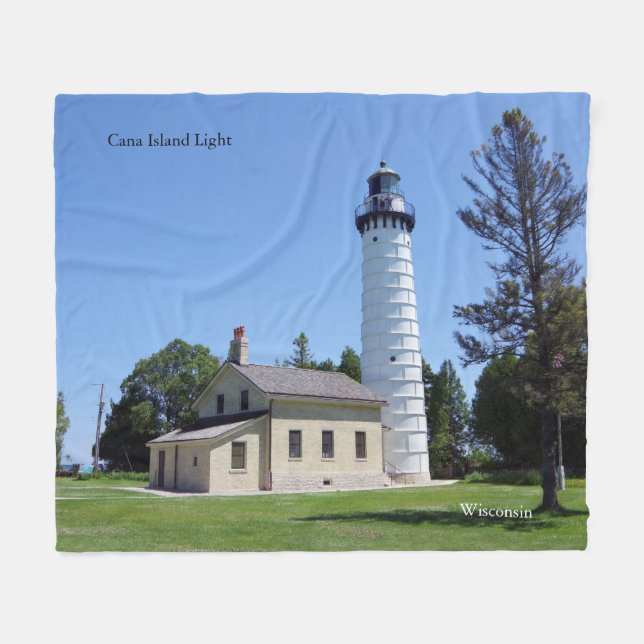 Cana Island Light blanket (Front (Horizontal))