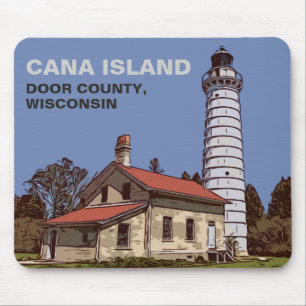 CANA ISLAND LIGHT MOUSE PAD
