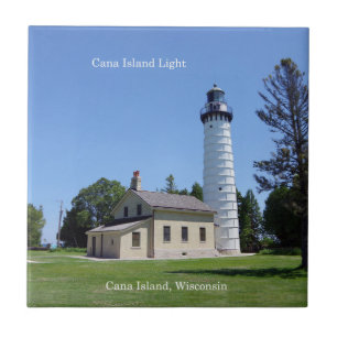 Cana Island Light tile