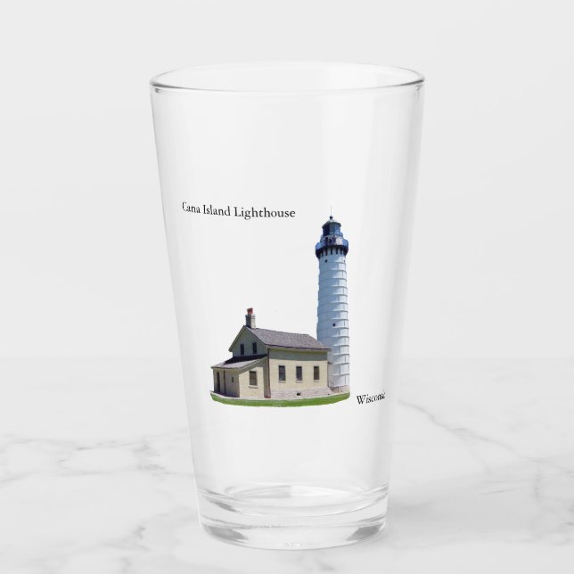 Cana Island Lighthouse glass (Front)