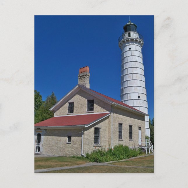 Cana Island Lighthouse Postcard (Front)