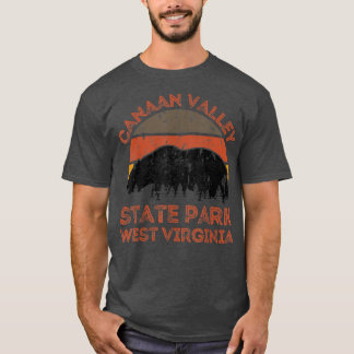 Canaan Valley State Park West Virginia Bear Nature T-Shirt