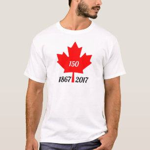 Canada 150 in 2017 maple leaf T-Shirt