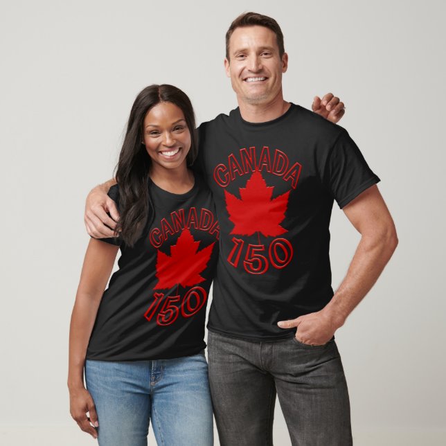 Canada 150 T-Shirts Canada Day Shirts (Unisex)