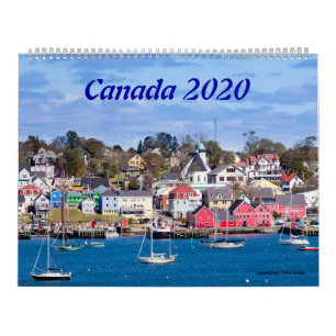 Canada 2020 - Large Calendar