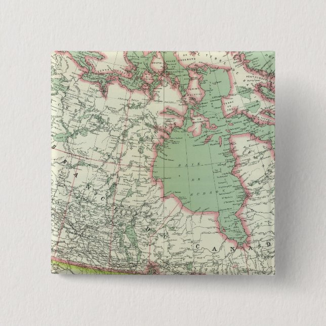 Canada 3 15 cm square badge (Front)