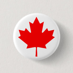 Canada 3 Cm Round Badge
