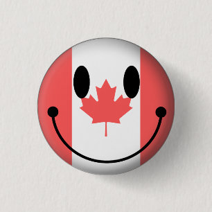 Canada 3 Cm Round Badge
