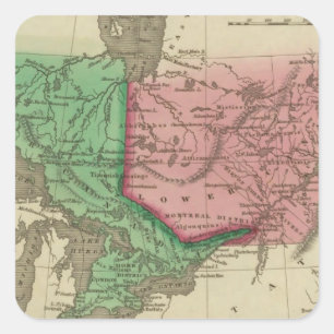 Canada 3 square sticker