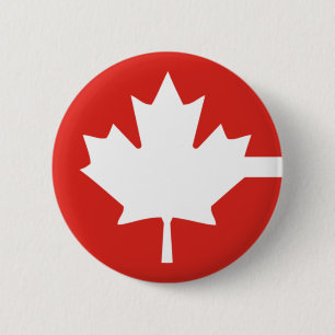 Canada 6 Cm Round Badge