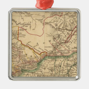 Canada 6 metal ornament