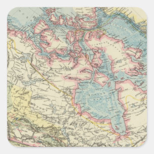 Canada 6 square sticker