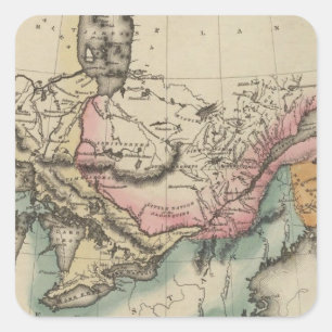 Canada 8 square sticker