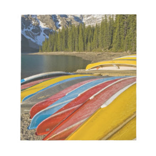 Canada, Alberta, Banff National Park, Moraine Notepad