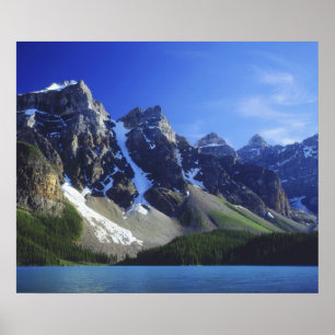 Canada, Alberta, Banff National Park, Moraine Poster