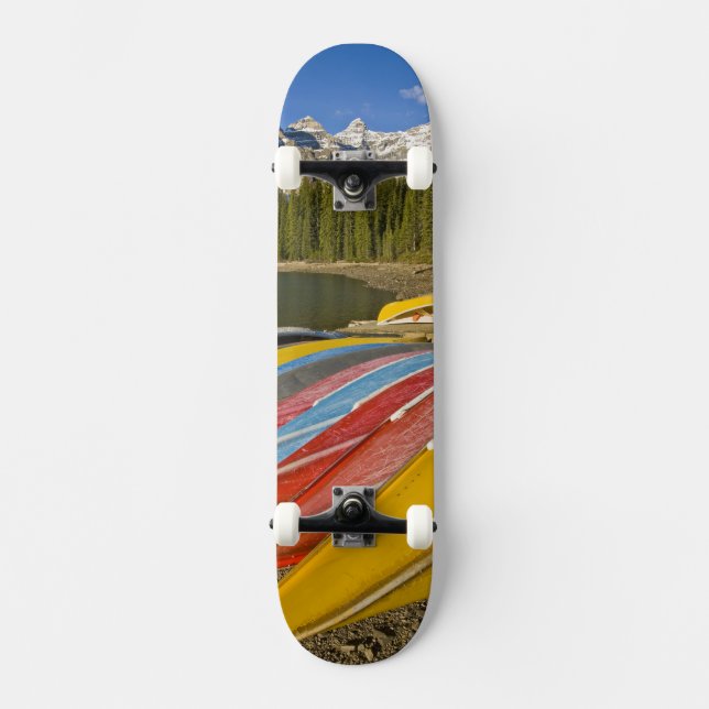 Canada, Alberta, Banff National Park, Moraine Skateboard (Front)