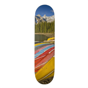 Canada, Alberta, Banff National Park, Moraine Skateboard
