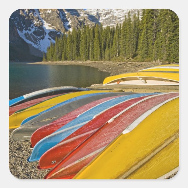 Canada, Alberta, Banff National Park, Moraine Square Sticker (Front)