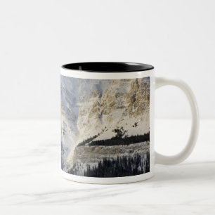 Canada, Alberta, Banff National Park. View of Two-Tone Coffee Mug