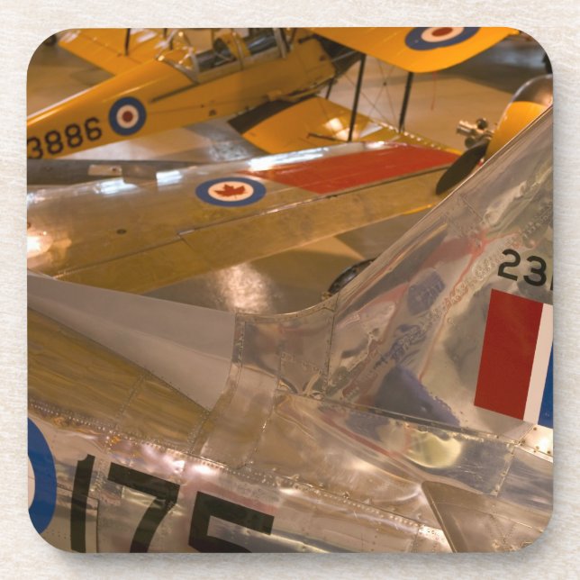 Canada, Alberta, Calgary: Aero Space Museum of Coaster (Front)