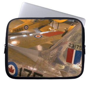 Canada, Alberta, Calgary: Aero Space Museum of Laptop Sleeve