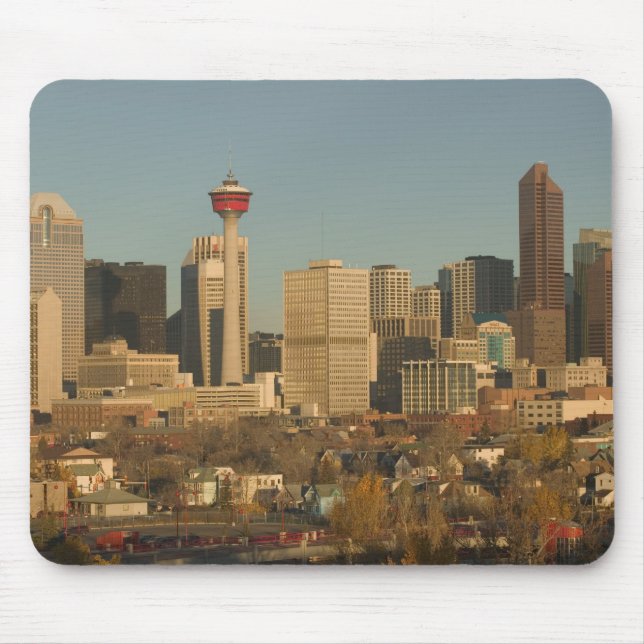 Canada, Alberta, Calgary: City Skyline from 2 Mouse Pad (Front)