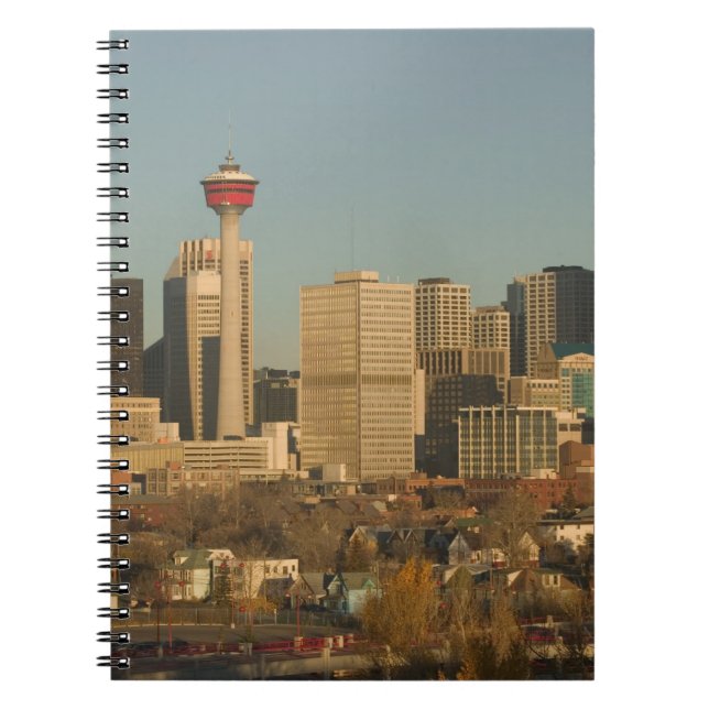 Canada, Alberta, Calgary: City Skyline from 2 Notebook (Front)