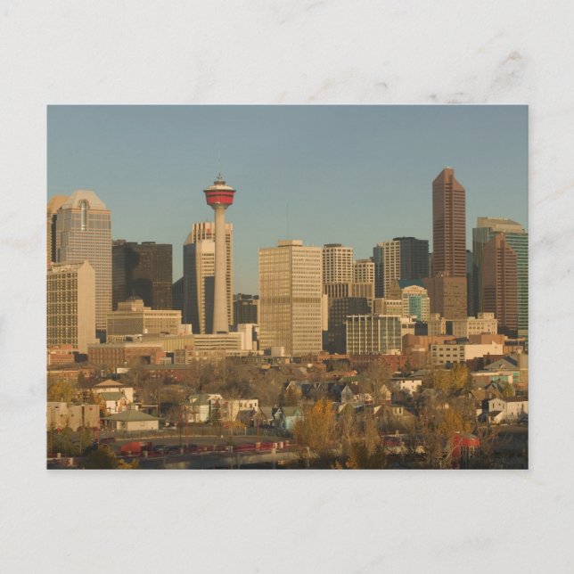 Canada, Alberta, Calgary: City Skyline from 2 Postcard (Front)