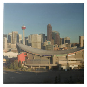 Canada, Alberta, Calgary: City Skyline from 3 Tile
