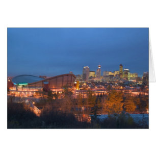Canada, Alberta, Calgary: City Skyline from 4